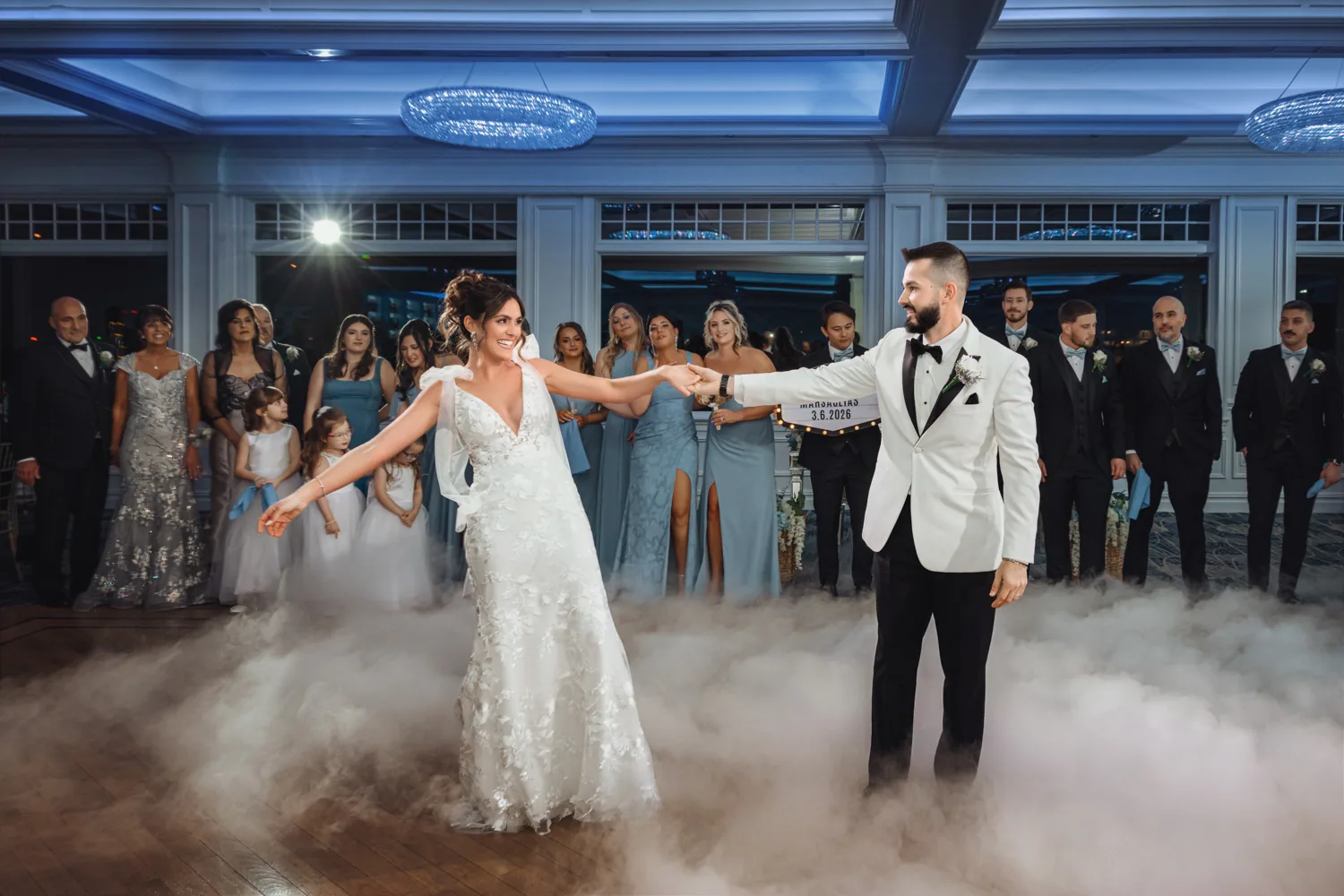 Crystal Point Yacht Club wedding photo by George Pompilio Photography — image 14