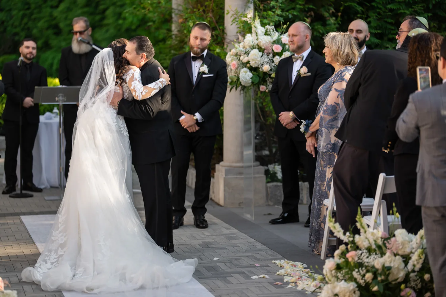 Estate at Florentine Gardens wedding photo by George Pompilio Photography — image 8