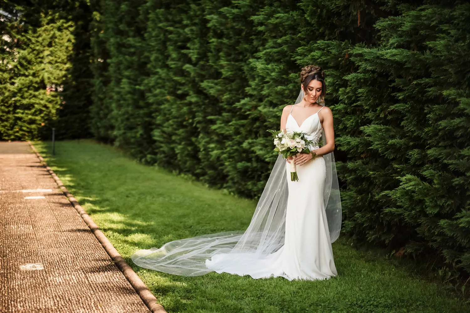 Wedding at Snug Harbor Tuscan Garden, Staten Island — George Pompilio Photography